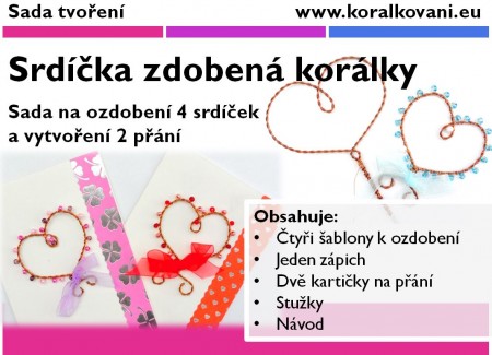 Srdíčková sada - 250,- Kč